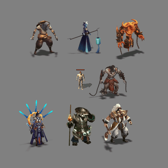 传奇通用怪物小怪系列799