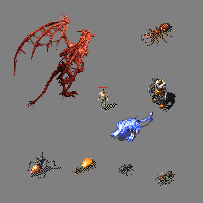 传奇通用怪物小怪系列802