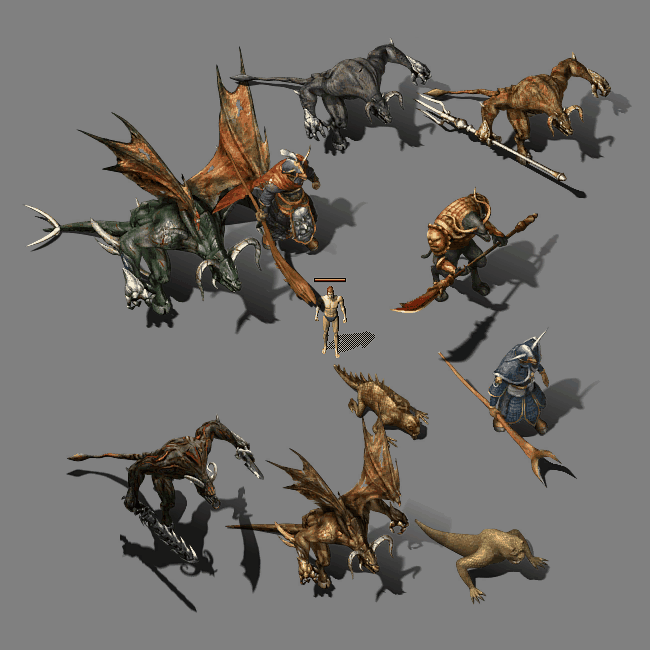 传奇通用怪物小怪系列803