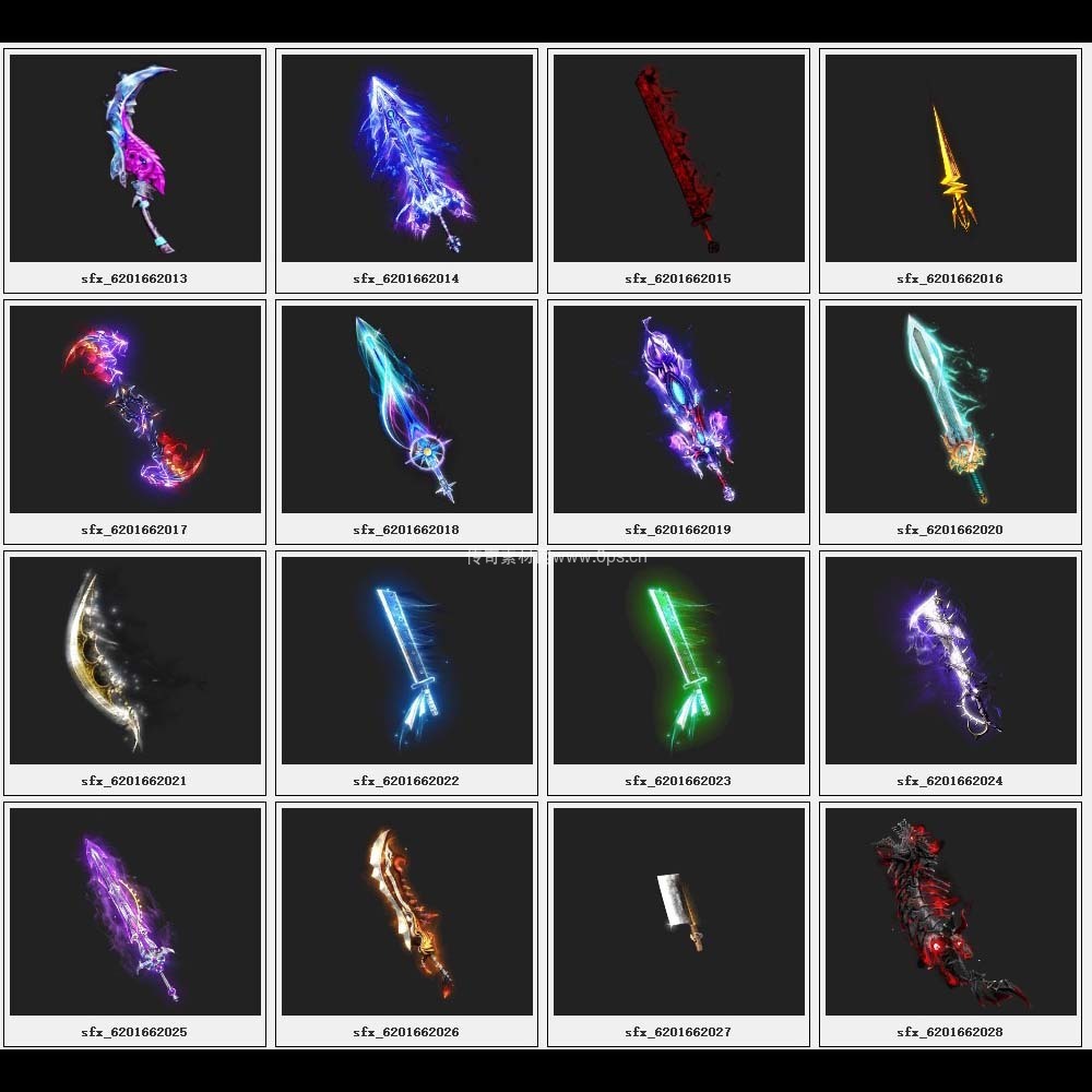 传奇素材剑甲库2