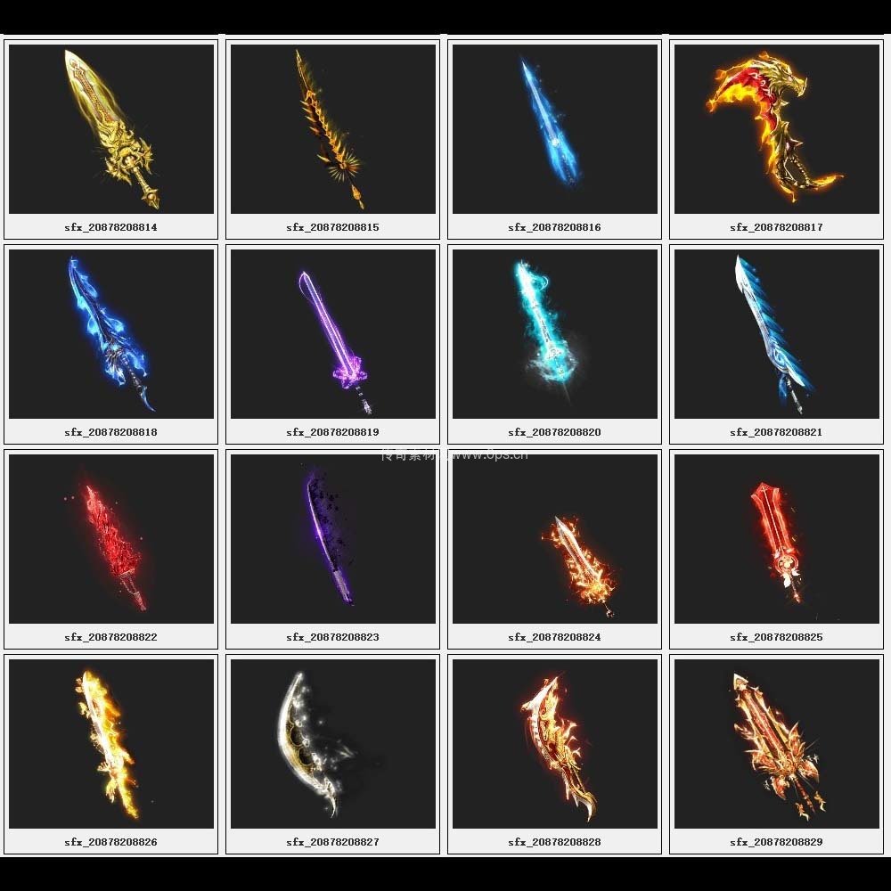 传奇素材剑甲库2