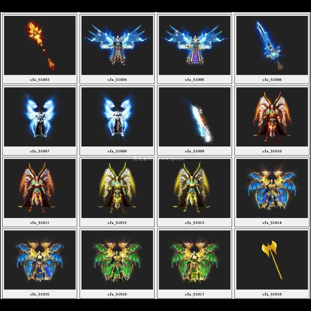 传奇素材剑甲库3