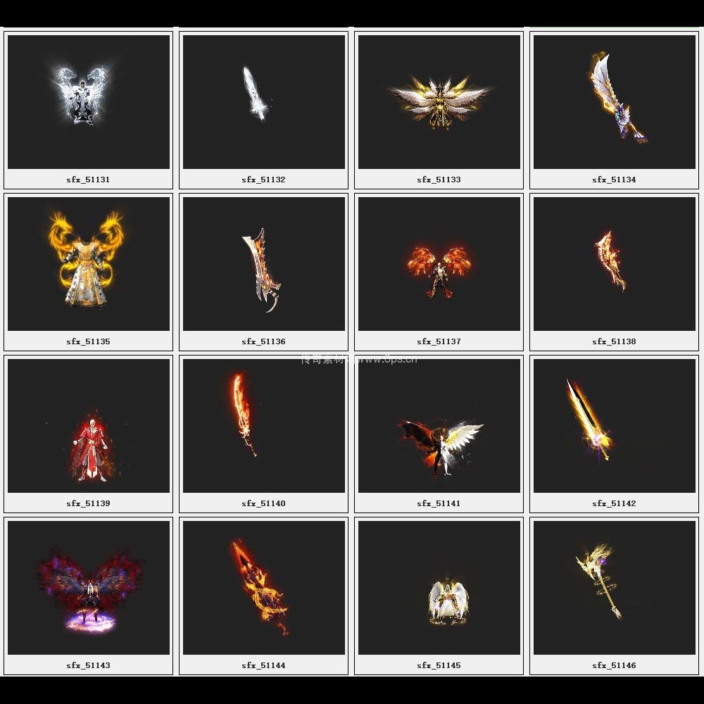 传奇素材剑甲库3