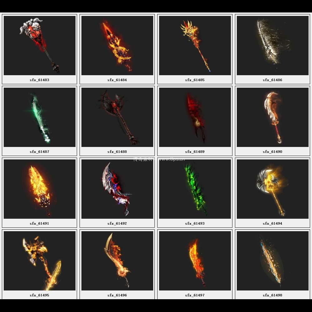 传奇素材剑甲库3