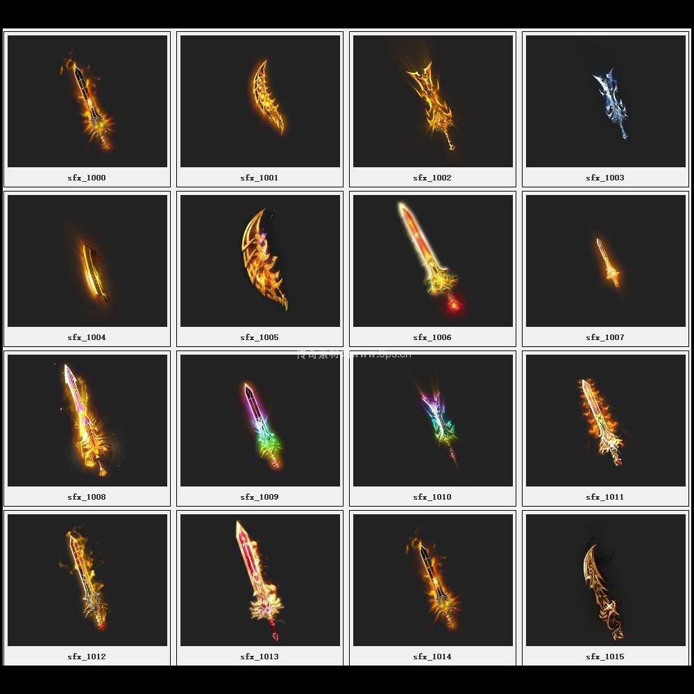 传奇素材剑甲库4