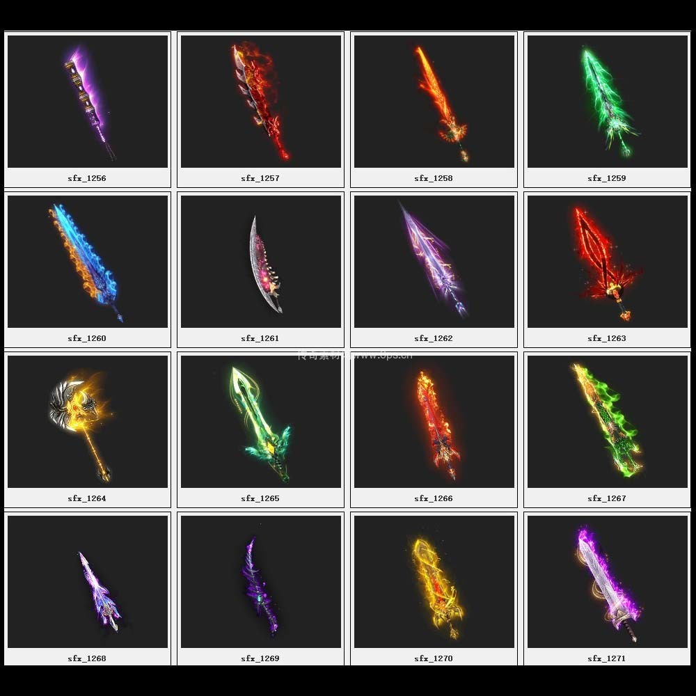 传奇素材剑甲库4