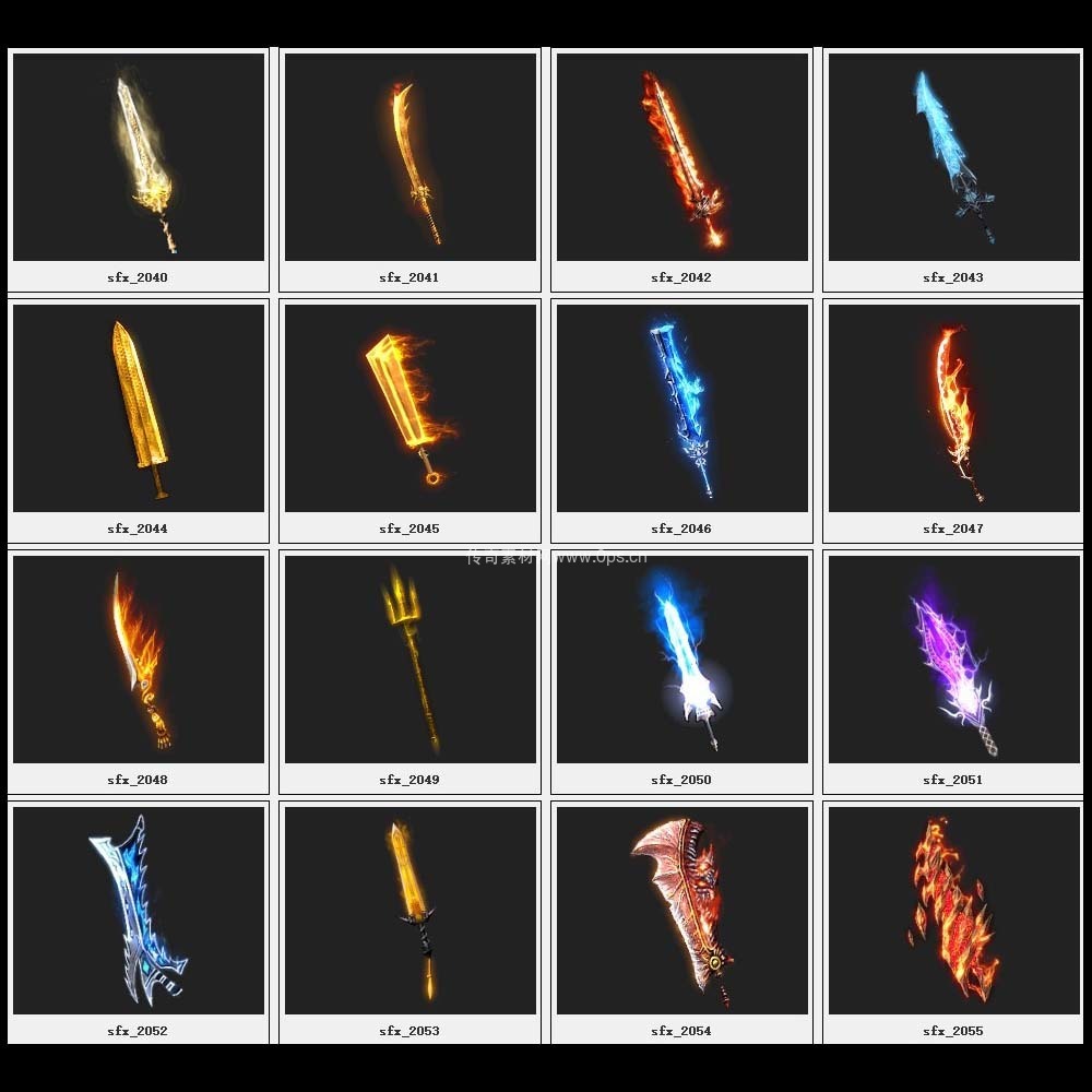 传奇素材剑甲库4