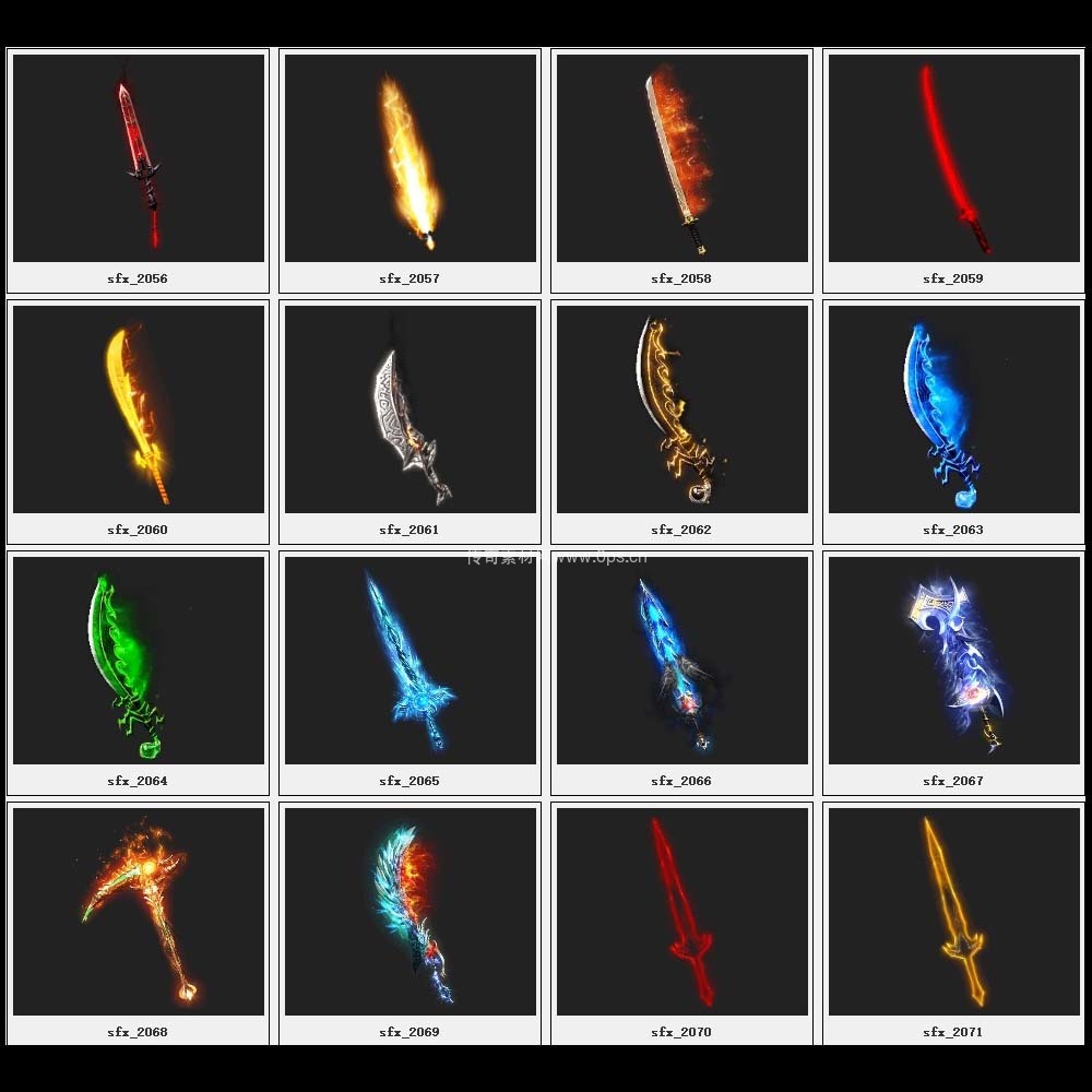 传奇素材剑甲库4