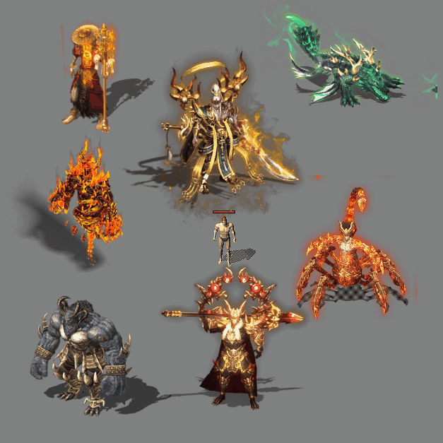 传奇通用怪物小怪系列870