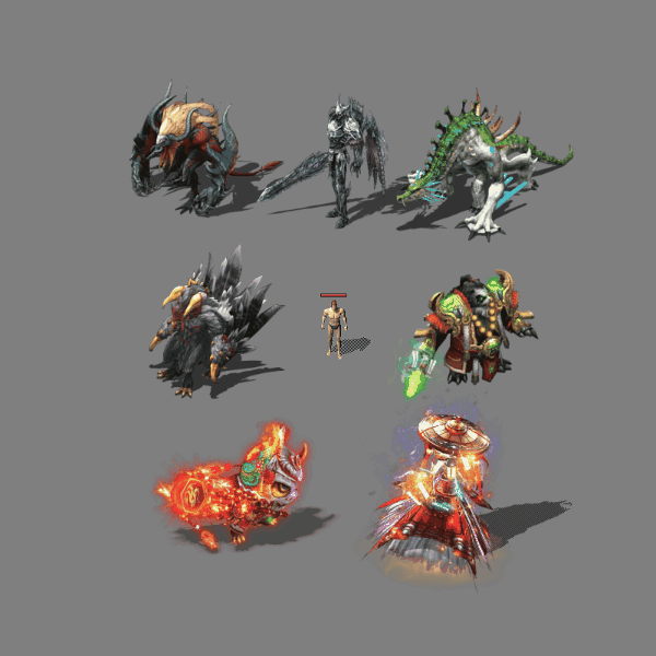 传奇通用怪物小怪系列873