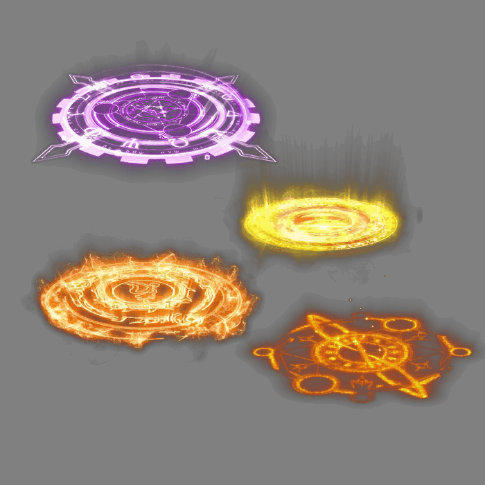 魂环光圈特效系列0348