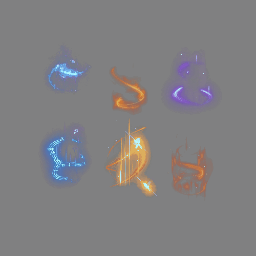 魂环光圈特效系列0349