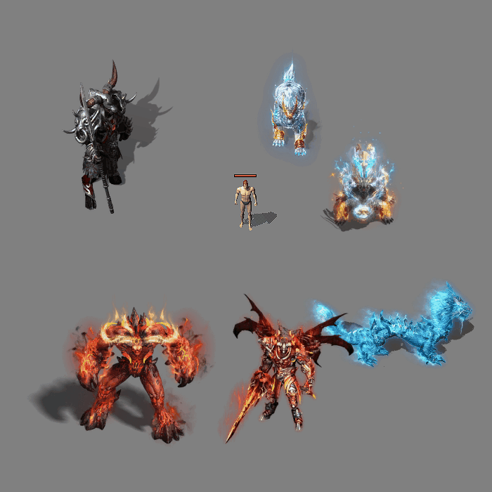 传奇通用怪物小怪系列900