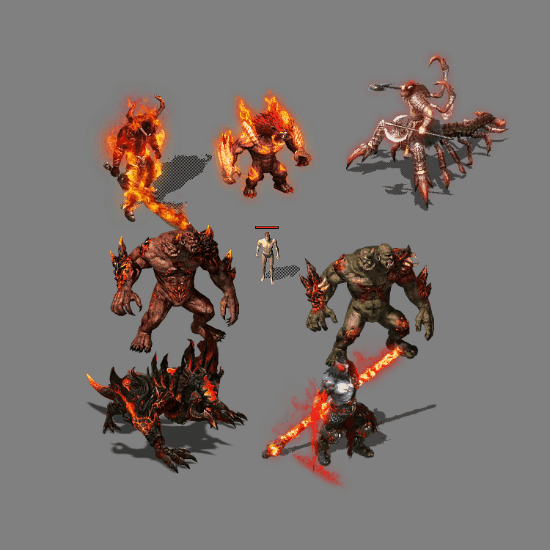 传奇通用怪物小怪系列908