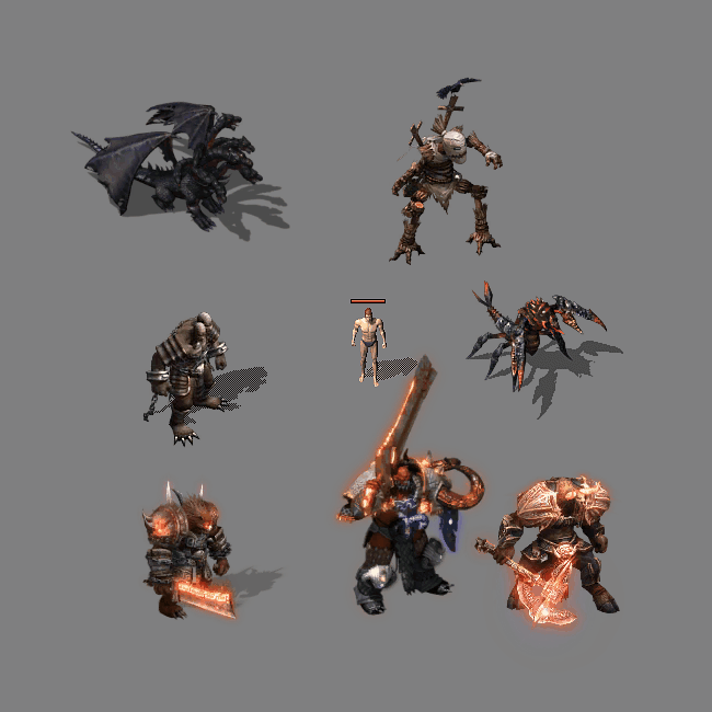 传奇通用怪物小怪系列909