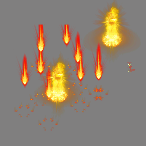 流星火雨技能特效系列15