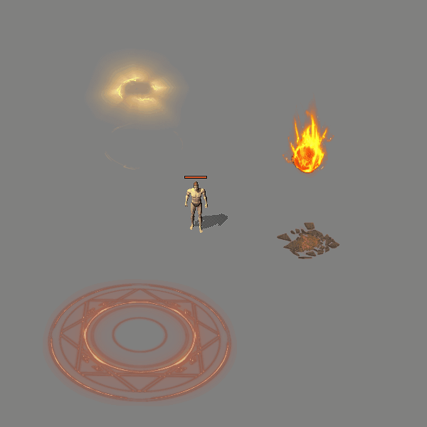 流星火雨技能特效系列17